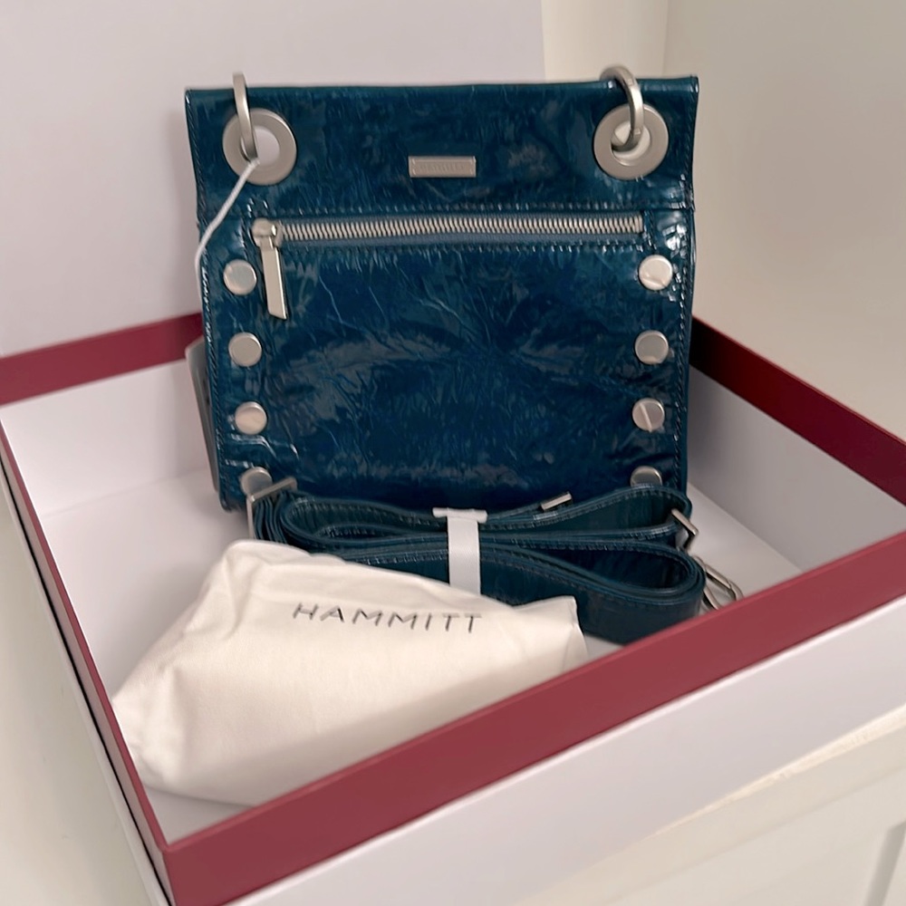 NWT Hammitt Tony Small in Dipped Teal